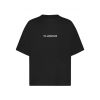 Flaneur box logo T-shirt black  Zwart