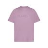 Flaneur tonal logo t-shirt mauve  Rose oud
