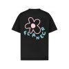 Flâneur blossom t-shirt  Zwart