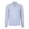 Llaud heren lupetto buttons  Blauw licht