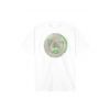 Olaf Hussein Spiral face T-shirt Wit