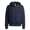 Parajumpers Heren Ivor man hooded vest jack  Blauw donker