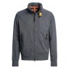 Parajumpers Heren Miles soft shell jacket man Grijs donker