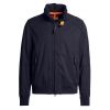 Parajumpers Heren Miles soft shell jacket man Blauw donker