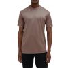 Valenza Interlock Supima Oversized T-shirt Taupe