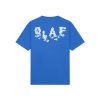 Olaf Hussein Ink Logo Tee Blauw
