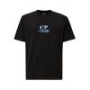 C. P. Company C.P. Short sleeve T-shirt Jersey 30/1 Blauw donker