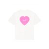 Arbor Antwerp Pink faded heart shirt Wit