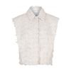 Dante 6 Zoly Jacquard Waistcoat Creme