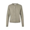 Samsøe Samsøe Nor short cardigan 7355 Groen