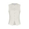 Samsøe Samsøe Saruma vest 14635  Off-White