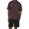 Valenza Interlock Supima Oversized T-shirt Bruin donker