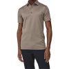 Valenza Supima Polo Schiller Collar Taupe
