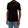 Valenza Interlock Supima Oversized T-shirt Zwart