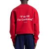 Brams Fruit F*ck Off Crewneck Rood