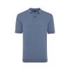 Genti Polo Button SS Blauw
