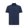 Genti Polo 3 Button Shortsleeve Blauw marine