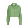 Love Stories Pete cropped long sleeve shirt Groen