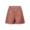 Dante 6 Veralyn metallic jeans shorts Rosé gold