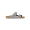 Birkenstock Arizona Suede Sandaal (Narrow) Grijs