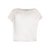 Dante 6 Roam satin drapey top Off-White