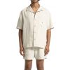 Brams Fruit Garden Hose Linen Shirt Beige