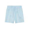 Olaf Hussein Stripe Embro sun short Blauw licht