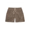 OAS Velour Shorts Taupe