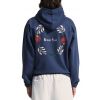 Brams Fruit Flora Hoodie Blauw mix