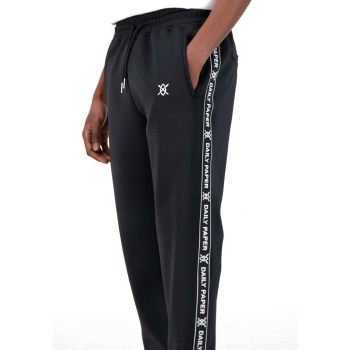 Daily Paper Track pants Etape logo Zwart
