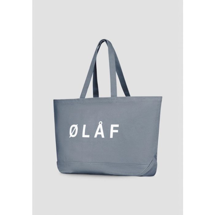 Olaf Hussein Olaf Large Tote Bag Blauw grijs