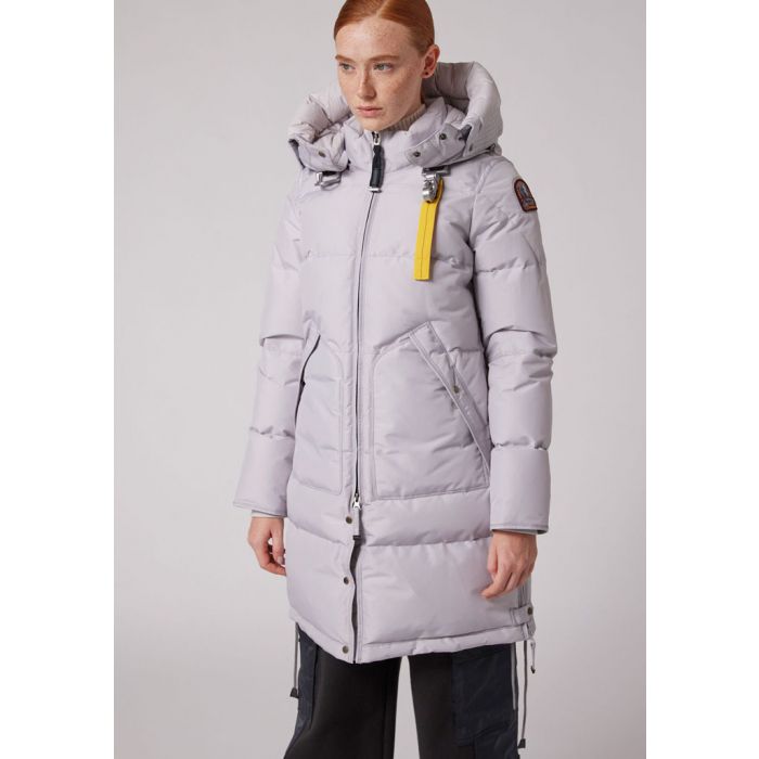 Parajumpers Dames Long bear wowan hooded down coat Grijs